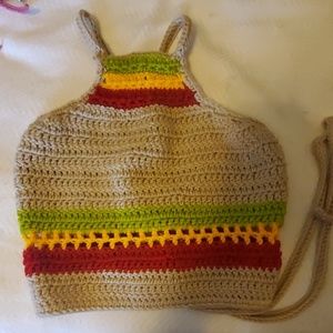 Rasta Style Halter Top
